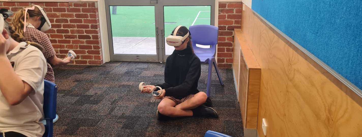 Bonnie of 7D exploring Antarctica