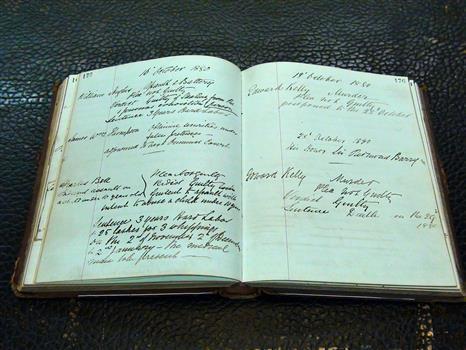 Court Book - Ned Kelly