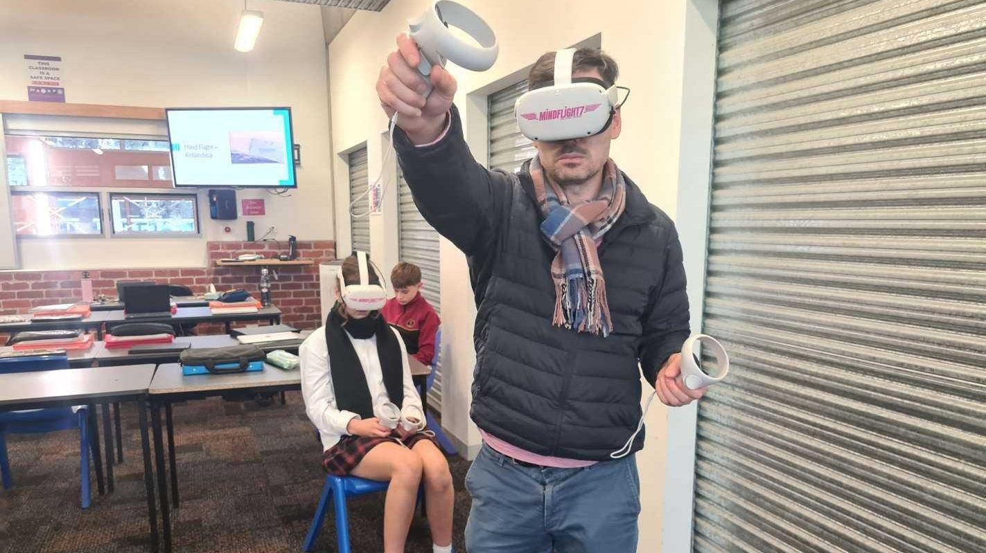 Humanities teacher, Mr Paul Mcarthur