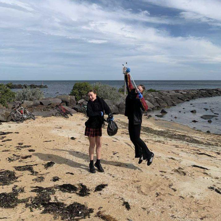 Beach clean up