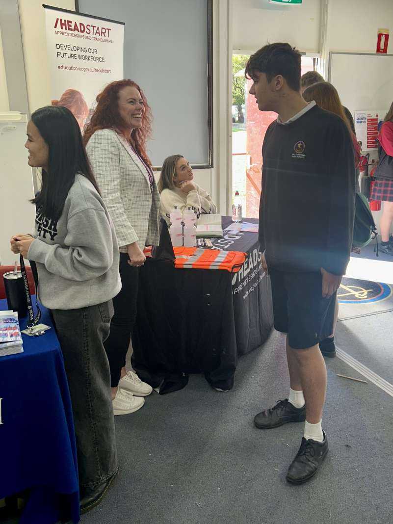 Lots of valuable insight gained at the WHS Careers Expo