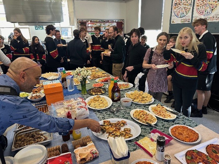 VCE-VM hosted staff lunch