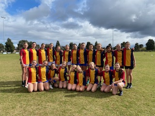 Year 7 Girls AFL team
