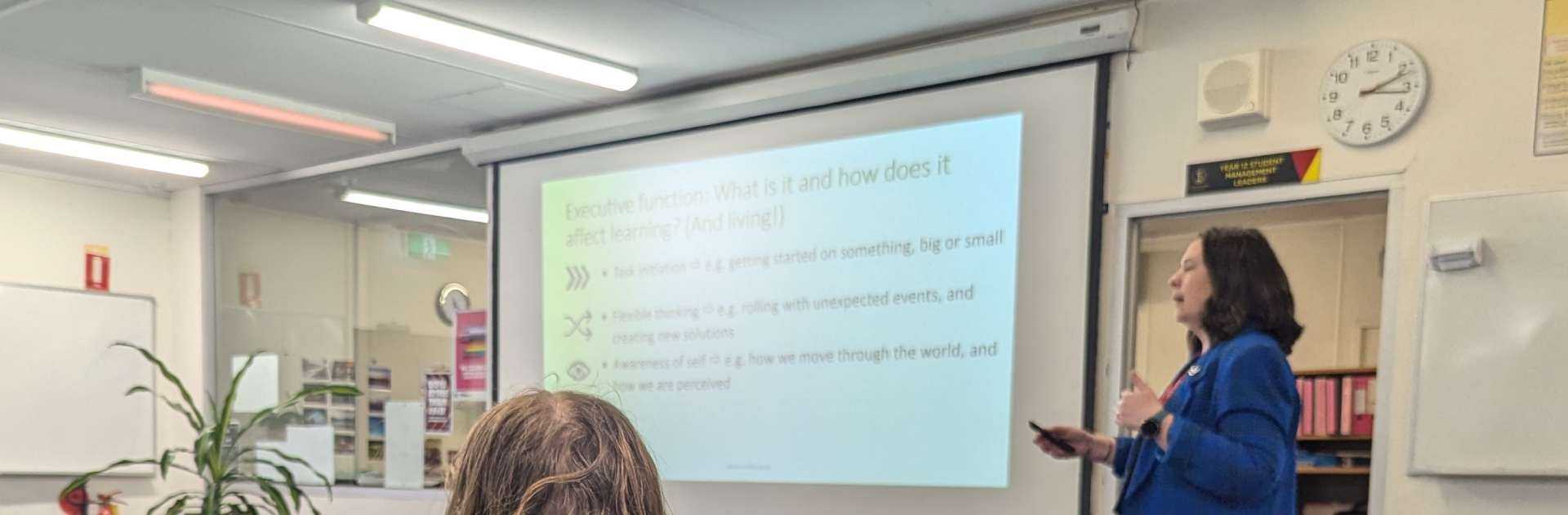 Emma Catchpole workshop on Executive Functioning