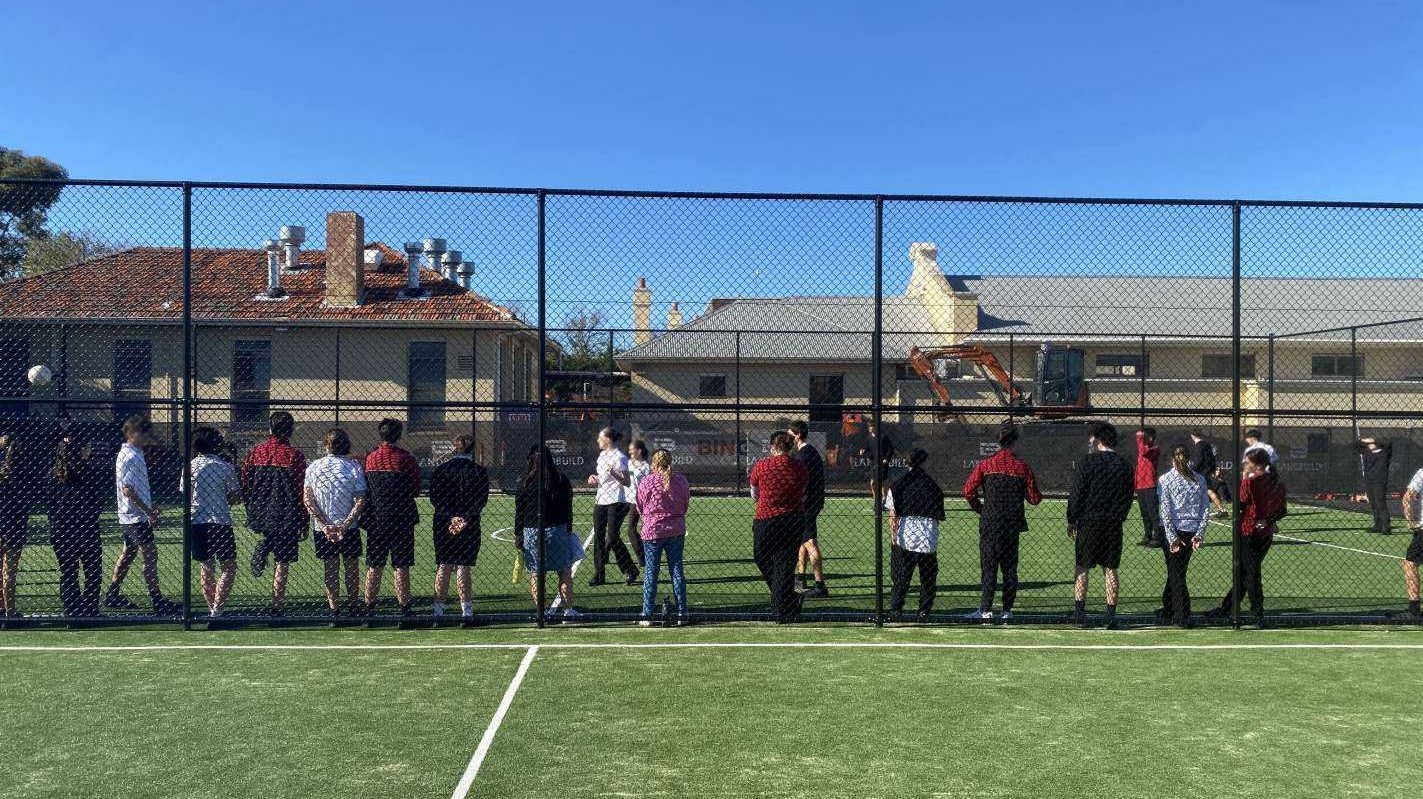 5 dodgeball on the futsal courts